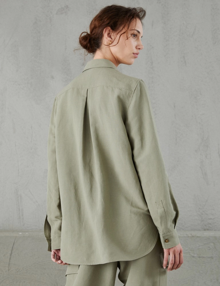 Marella Shop Online Camicia misto lino